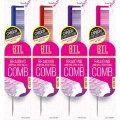BTL - Braiding Metal Pin Tail Comb 1PC ASSORTED