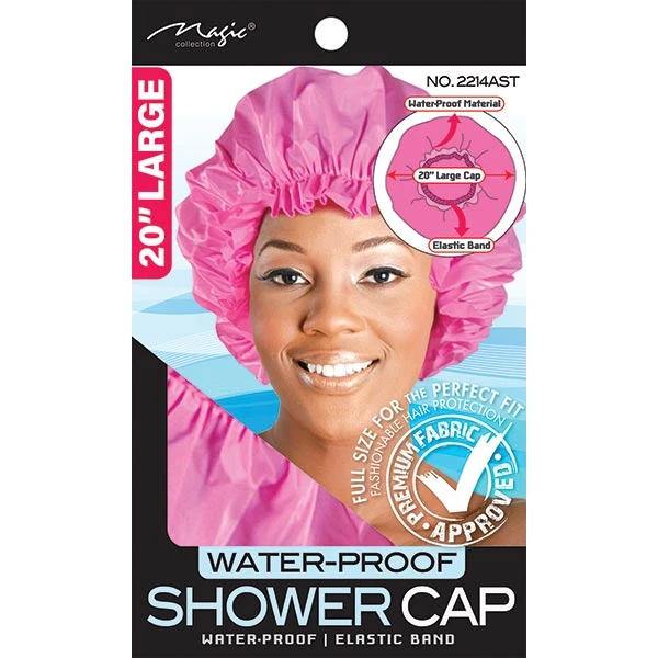 MAGIC COLLECTION - Water-Proof Large Shower Cap Assorted 1 MAGIC COLLECTION - Water-Proof Large Shower Cap Assorted