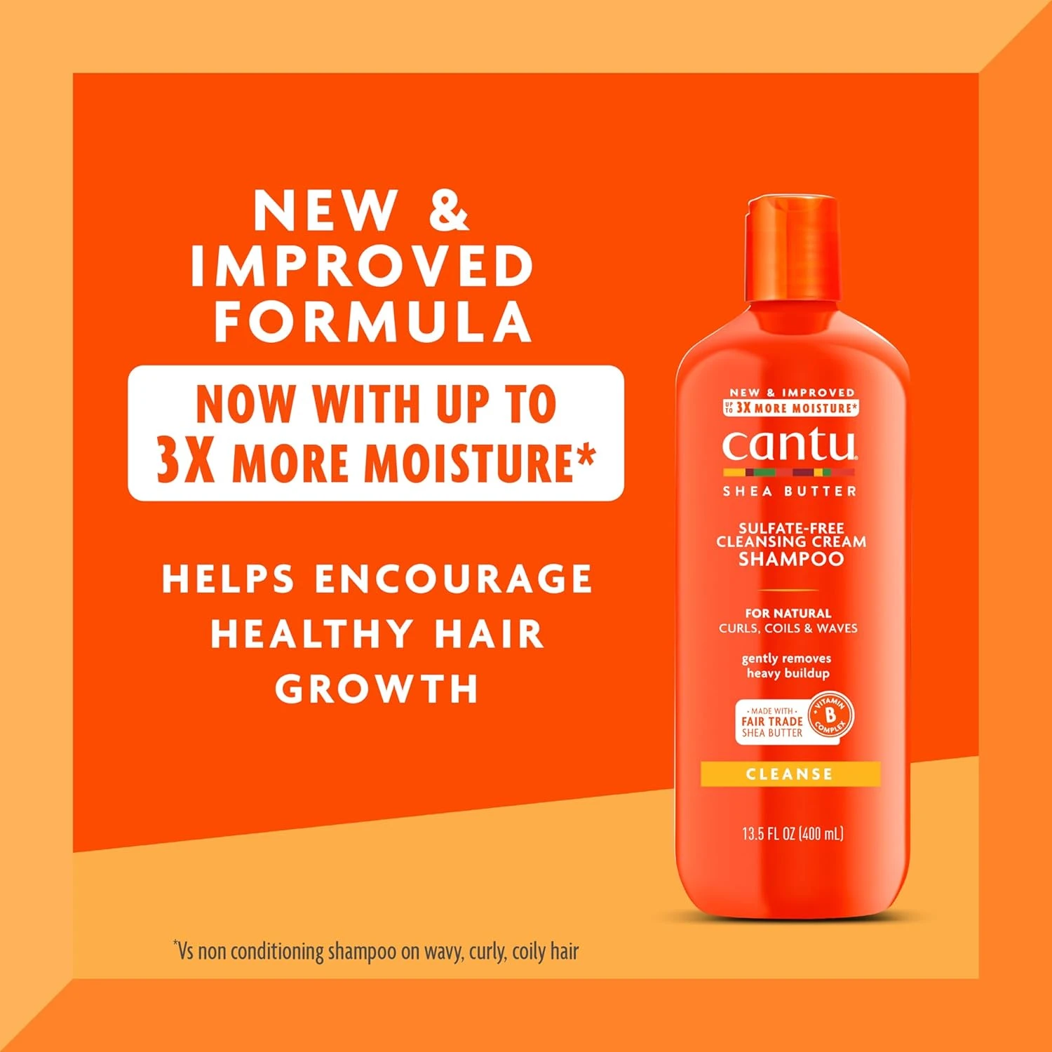 Cantu - Shea Butter Cleansing Cream Shampoo 7 Cantu - Shea Butter Cleansing Cream Shampoo - Image 7