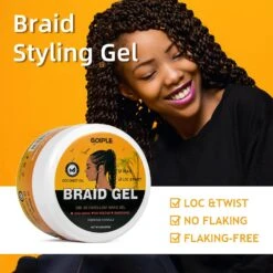 GOIPLE - Strong Hold Braid Gel -Zoe Beauty Supply Shop 71IlauU7RVL. SL1500