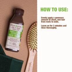 Creme Of Nature - Aloe & Black Castor Oil Hair Mask -Zoe Beauty Supply Shop 71PH5JPsYIL. SL1200