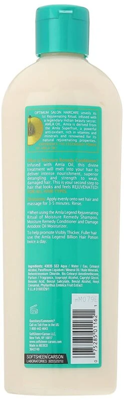 SoftSheen Carson - OPTIMUM Amla Legend Conditioner -Zoe Beauty Supply Shop 71UNubqSw0L. SL1500