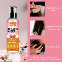 GOIPLE - Keratin Serum Rose Scent -Zoe Beauty Supply Shop 71X5VhqhnPL. SL1500
