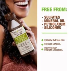 Creme Of Nature - Aloe & Black Castor Oil Hair Mask -Zoe Beauty Supply Shop 71frO5a SBL. SL1200