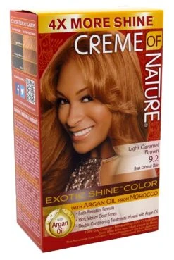 Creme Of Nature - Exotic Shine Color 9.2 Light Caramel Brown -Zoe Beauty Supply Shop 71nm9U8ySwL. SL1500