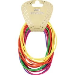 MAGIC COLLECTION - Hair Accessory Hair Tie MEDIUM ASSORTED #HEP212AST