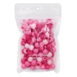 MAGIC COLLECTION - 16MM HAIR BEAD 3 TONE MIXED-BLUE (16MM-TPIN)