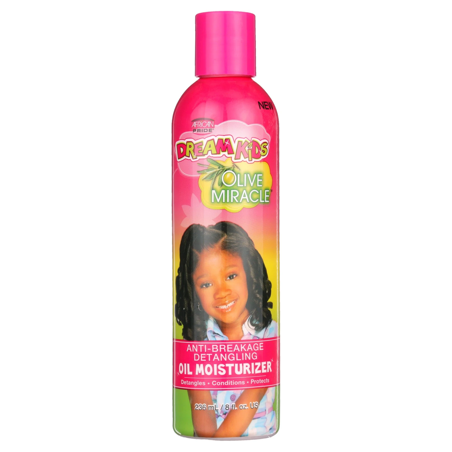 African Pride - Dream Kids Olive Miracle Anti-Breakage Detangler Oil Moisturizer 1 African Pride - Dream Kids Olive Miracle Anti-Breakage Detangler Oil Moisturizer