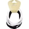 MAGIC COLLECTION - Hair Accessory Elastic Ponytail Holder 12PCs BLACK/WHITE #HEP312BW 2 MAGIC COLLECTION - Hair Accessory Elastic Ponytail Holder 12PCs BLACK/WHITE #HEP312BW -Zoe Beauty Supply Shop 80410ac0 118a 11ef 95f2 517681b9389d