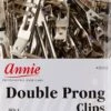 ANNIE - Premium Double Prong Clips 80PCs