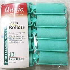 ANNIE - Professional Foam Rollers 1" 10PC LARGE GREEN #1053 -Zoe Beauty Supply Shop 81FmguZiSQL. SX466