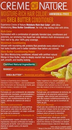 Creme Of Nature - Moisture-Rich Hair Color With Shea Butter C10 JET BLACK 10 Creme Of Nature - Moisture-Rich Hair Color With Shea Butter C10 JET BLACK -Zoe Beauty Supply Shop 81H3EoC4 BL. SY679