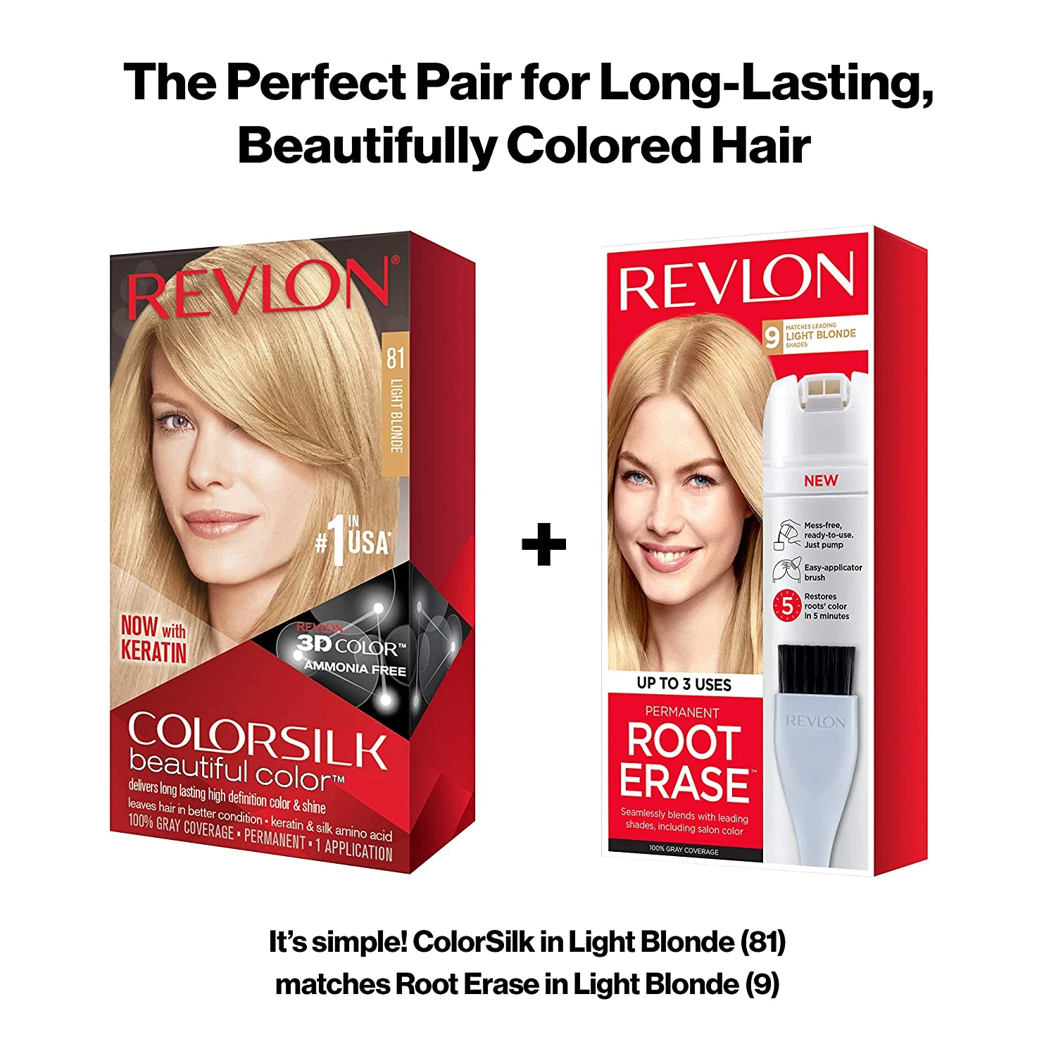 REVLON - COLORSILK Beautiful Color Permanent Hair Dye Kit 81 LIGHT BLONDE 8 REVLON - COLORSILK Beautiful Color Permanent Hair Dye Kit 81 LIGHT BLONDE - Image 8