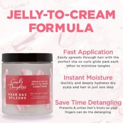 Carol's Daughter - Wash Day Delight Dream Detangler Jelly-To-Cream Conditioner -Zoe Beauty Supply Shop 81KTWhQu5aL. SL1500