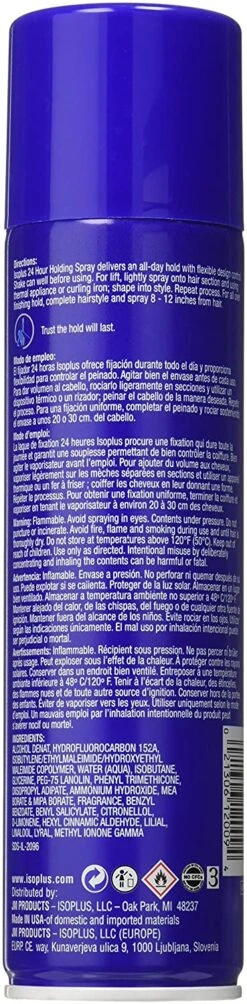 ISOPLUS - 24 Hour Holding Spray -Zoe Beauty Supply Shop 81Lm5n6FjTL. SL1500