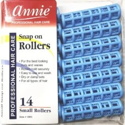 ANNIE - Snap-On Rollers 1/2" 14PCs SMALL BLUE -Zoe Beauty Supply Shop 81QJ3xwSCFL. AC UF1000 1000 QL80
