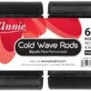 ANNIE - Professional Cold Wave Rods 6 PCs X-LARGE BLACK