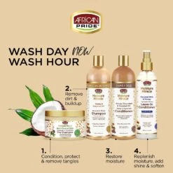African Pride - Moisture Miracle Detangle & Condition Pre-Shampoo -Zoe Beauty Supply Shop 81WxbPSbUZL. SL1500