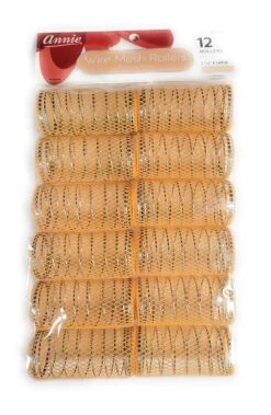 ANNIE - Professional Wire Mesh Rollers 1 1/2" 12PCs X-LARGE PEACH -Zoe Beauty Supply Shop 81X yWAaD3L. SL1500 d780911b ed23 4b51 b920 430afa391f1c