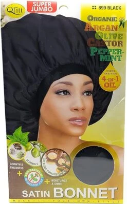 Qfitt - Jumbo Bonnet BLACK #899