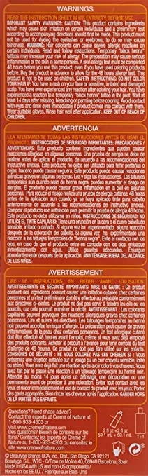 Creme Of Nature - Moisture-Rich Hair Color With Shea Butter C10 JET BLACK 8 Creme Of Nature - Moisture-Rich Hair Color With Shea Butter C10 JET BLACK - Image 8