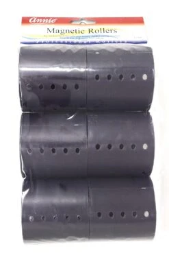 ANNIE - Professional Magnetic Rollers 3" 6PCs PURPLE #1359
