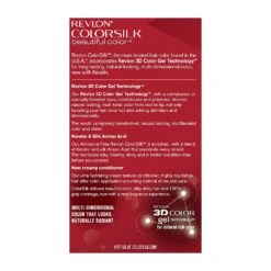 REVLON - COLORSILK Beautiful Color Permanent Hair Dye Kit 55 LIGHT REDDISH BROWN -Zoe Beauty Supply Shop 81zBx2xNaXL. SL1500 2aa0ec67 9bad 4e58 97d6 1237fb989968