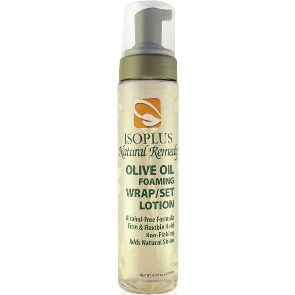 ISOPLUS - Natural Remedy Olive Oil Foaming Wrap/Set Lotion 1 ISOPLUS - Natural Remedy Olive Oil Foaming Wrap/Set Lotion