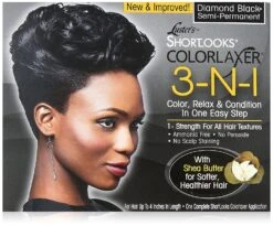 Luster's - Shortlooks ColorLaxer 3-N-1 KIT Diamond Black