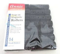 ANNIE - Professional Snap On Magnetic Rollers 1/2" 14PCs SMALL BLACK #1234 -Zoe Beauty Supply Shop 91z05WW0ZaL. AC UF1000 1000 QL80