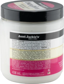 Aunt Jackie's - Transform! Hydrating Leave-In Conditioner -Zoe Beauty Supply Shop AJTransform15ozIngredients 1137x 77c5cba1 3f45 40ba a0af 70d20e0e4d19