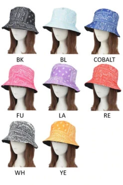 DODO - BANDANA PRINT BUCKET HAT