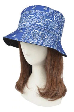 DODO - BANDANA PRINT BUCKET HAT -Zoe Beauty Supply Shop AMH1655 W COBALT 740x 495f2946 07f6 4f3f a107 5a119c85fdfd