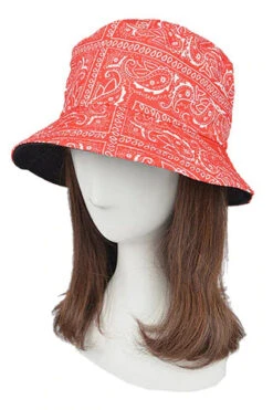 DODO - BANDANA PRINT BUCKET HAT -Zoe Beauty Supply Shop AMH1655 W RE 740x 58f37a29 b46f 472a a0c6 1a448c82d4ab