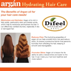 Difeel - Argan Hydrating Leave-In Conditioning Spray -Zoe Beauty Supply Shop ARGAN LINE CARD2 1d03dc7f 92e3 42eb 92e8 c4ad2c799398
