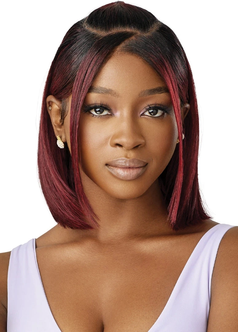 OUTRE - AIRTIED 100% FULLY HAND-TIED WIG- HHB-NATURAL YAKI 12" 5 OUTRE - AIRTIED 100% FULLY HAND-TIED WIG- HHB-NATURAL YAKI 12" - Image 5
