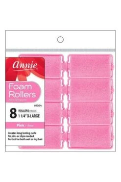 ANNIE - Professional Foam Rollers 1 1/4" 8PCs X-LARGE PINK -Zoe Beauty Supply Shop Annie 1054 Foam Roller Pink 1 1 4 X Large 8 CT 1 1dee0d50 22ba 4955 bc08 b41ebb8c1c27