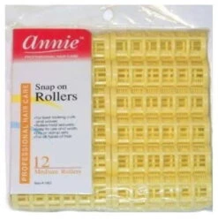 ANNIE - Professional Snap-On Rollers 3/4" 12PCs MEDIUM YELLOW -Zoe Beauty Supply Shop Annie Snap On Rollers Yellow 3 4 12 PK eb432a55 75fe 4617 a412 7d0a8be00f6a.3c80263c60aee4247e6fdb2e78a34a41