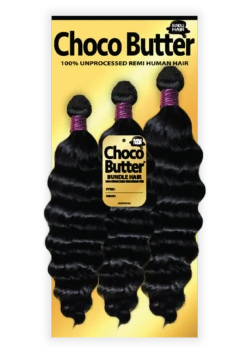 CHOCO BUTTER - 13A 100% UNPROCESSED REMI HUMAN HAIR DEEP WAVE