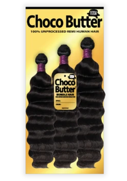 CHOCO BUTTER - 13A 100% UNPROCESSED REMI HUMAN HAIR LOOSE WAVE