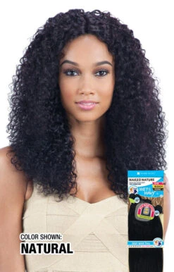 NAKED - NATURE WET & WAVY BOHEMIAN CURL 7PCS 14"/16"/18" (HUMAN)