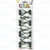 CHLOE - Hair Knockers Small BLACK & WHITE (BR2612BW) 8 CHLOE - Hair Knockers Small BLACK & WHITE (BR2612BW) -Zoe Beauty Supply Shop BR2612BW