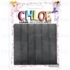 CHLOE - HAIR RIBBON Black 6PC 0.5″ -Zoe Beauty Supply Shop BR2901BK