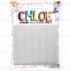 CHLOE - Hair Ribbons White 3 CHLOE - Hair Ribbons White -Zoe Beauty Supply Shop BR2901WH
