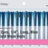 Brittny - 1/4" Long Blue Cold Wave Rods -Zoe Beauty Supply Shop BR67512