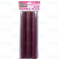 BRITTNY - 10" Flexible Rods Plum 4 Pieces -Zoe Beauty Supply Shop BR67811