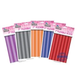 BRITTNY - FLEXIBLE RODS BLUE 7" 12 PIECES