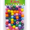 Eden Collection - Big Round Hair Beads Assorted 70PCS (BR7-ASSORTED) -Zoe Beauty Supply Shop BR7 ASSORTED