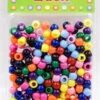 Eden Collection - Medium Round Hair Bead Assorted (BR9-AST)
