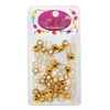 BEAUTY COLLECTION - Small Hair Bead Metallic Gold